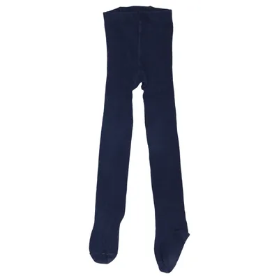 Tights (Blue) from Point Cotton, Elastane, Polyamide