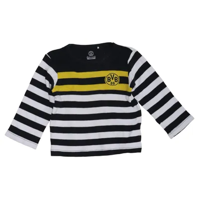Long sleeve T-shirt (Black, White, Yellow) from Borussia Dortmund Cotton