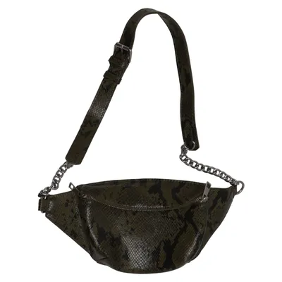 Midjeväska (Grön, Flerfärgad) från Bershka Accessories Polyester