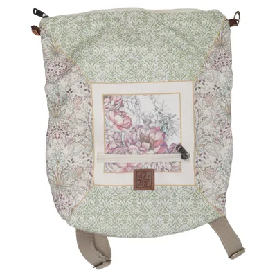 Backpack (White, Green, Multicolored) from Lazy Days