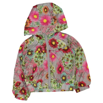 Bomberjakke (Grå, Pink, Grøn) fra Cakewalk Polyester