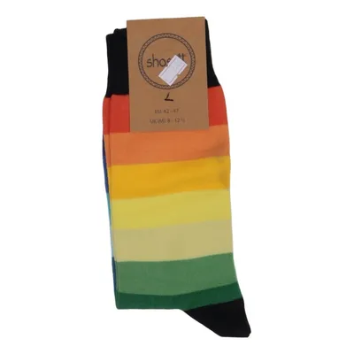Chaussettes (Multicolore) de Schott Coton, Élasthane, Polyamide