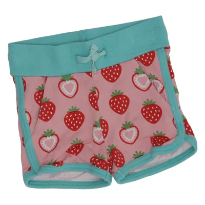 Short de jogging (Rose, Turquoise, Rouge) de Maxomorra Coton, Élasthane
