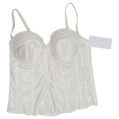 Bustier (White) from Di Lorenzo Elastane, Polyamide