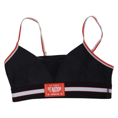 Sports bra (Black, White, Red) from P.E Nation