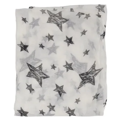 Infinity scarf (Hvid, Sort) fra America Today