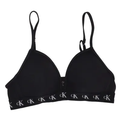Brassière (Noir) de Calvin Klein Coton, Élasthane