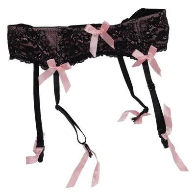 Garter belt (Black, Pink) from Ancona