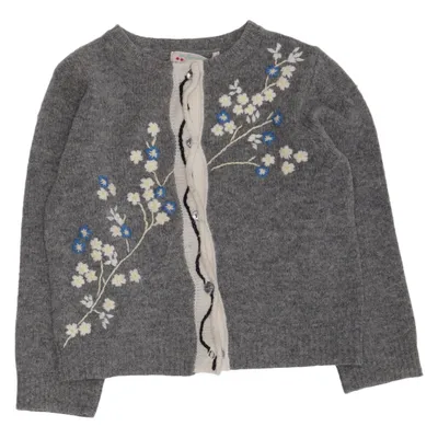 Cardigan (Gray, Multicolored) from Bonpoint Wool