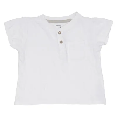 Henley shirt (White) from Baby C&A Cotton