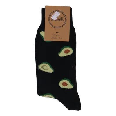 Chaussettes (Noir, Multicolore) de Shosett Coton, Élasthane, Polyamide