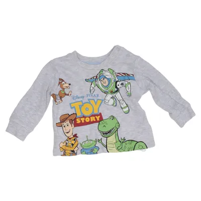 Lange mouwen shirt (Grijs, Meerkleurig) van Disney Baby Katoen, Polyester