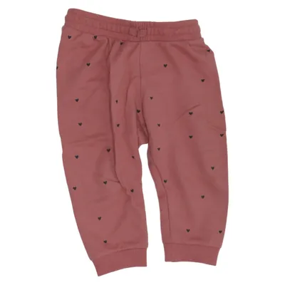Broek (Roze, Meerkleurig) van H&M Katoen, Elastaan
