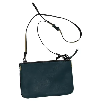 Shoulder-bag (Blue) from White Stuff Cotton, Leather, Viscose