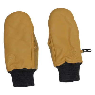 Lederfäustlinge (Gelb) von Black Diamond Leder, Polyester
