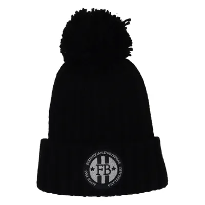 Bonnet à pompon (Noir) de Felix Bühler Acrylique, Polyester