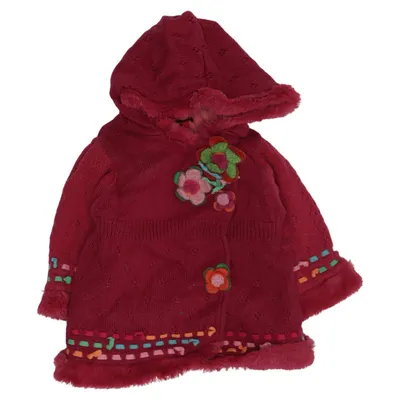 Jakke (Pink, Flerfarvet) fra Catimini Angora, Bomuld, Polyester, Silke, Viscose
