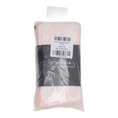 Nylonstrumpbyxor (Footless Floral Tight) från Torrid Elastan, Nylon