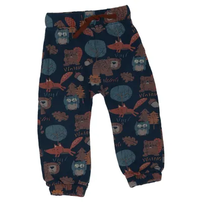 Joggingbroek (Blauw, Meerkleurig) van Topomini Organisch katoen