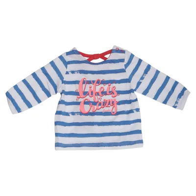 Lange mouwen shirt (Blauw, Wit, Rood) van Creeks Katoen