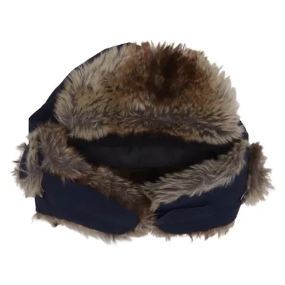 Trapper hat (Blue, Brown) from Isbjörn of Sweden Acrylic, Polyamide, Polyester
