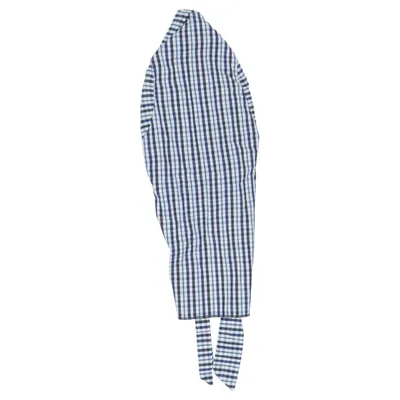 UV cap (Blue, White) from Ms Station Cotton, Elastane