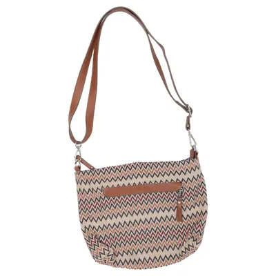 Sac à bandoulière (Beige, Multicolore) de Misako Polyester