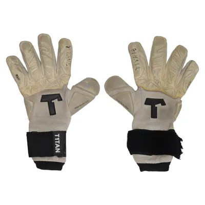 Målvaktshandskar (Beige, Svart) från Titan Polyester