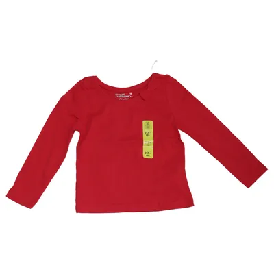 Lange mouwen shirt (Rood) van Young Dimension Katoen