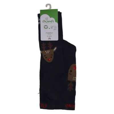 Tights (Blue, Multicolored) from DM Elastane, Organic cotton