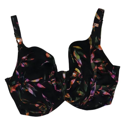Bikini top (Black, Multicolored) from Fantasie