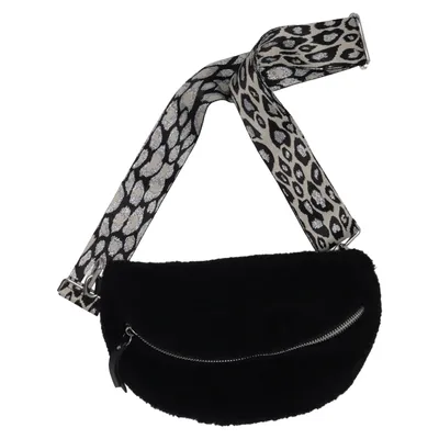 Waist bag (Black, Beige, Multicolored) from Gina Benotti Polyester