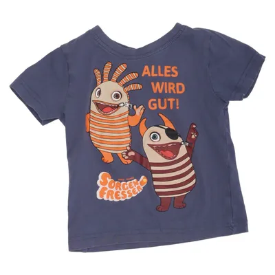 T-shirt (Blauw) van Sorgen Fresser Katoen