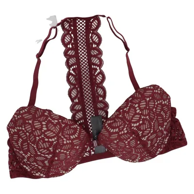 Soutien-gorge (Rouge, Beige) de Iris & lilly Coton, Élasthane, Polyamide