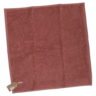 Handtuch (Pink) von Dille & Kamille Recycelte Baumwolle