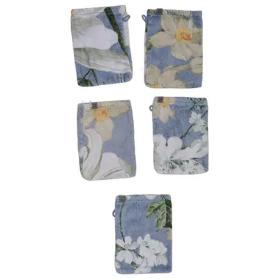 Towel (Blue, White, Green) from Essenza Cotton