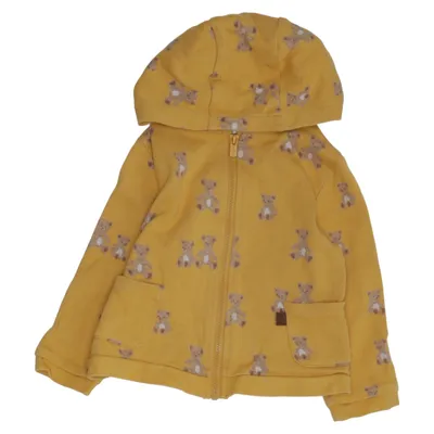 Capuchon sweater (Geel) van Mayoral Newborn Katoen, Elastaan