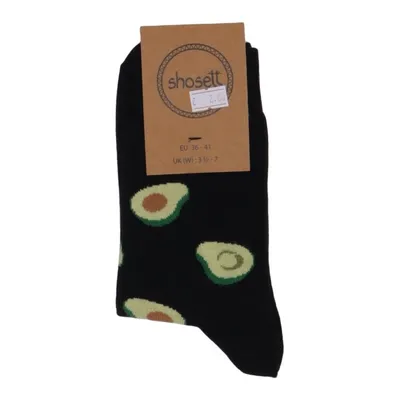 Socks (Black, Multicolored) from Shosett Cotton, Elastane, Polyamide