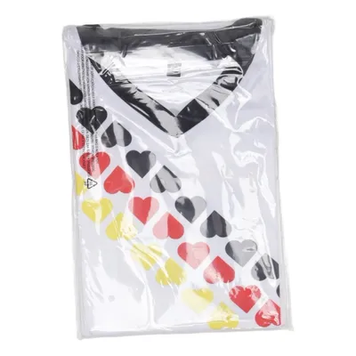 T-shirt (Hvid, Flerfarvet) fra EDEKA Polyester