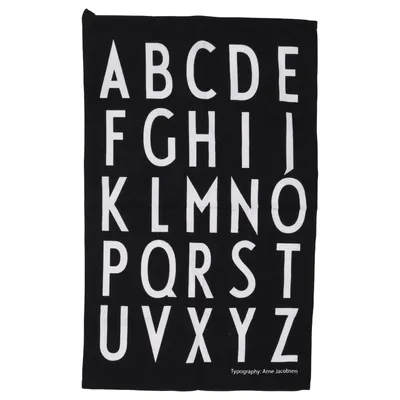 Kitchen towel (Typography) from Design Letters