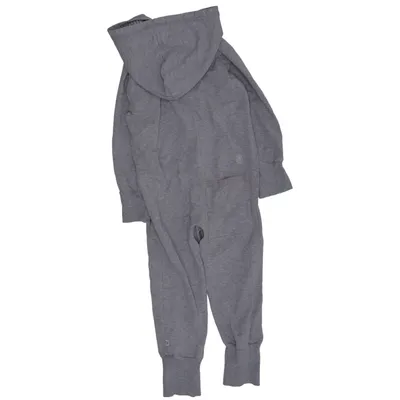 Barboteuse (Gris) de Müsli Élasthane, Coton biologique
