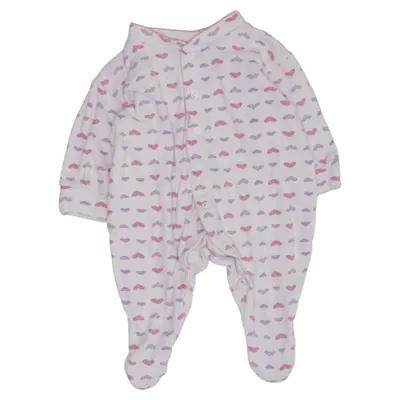 Rompertjes (Wit, Roze, Blauw) van Baby Katoen