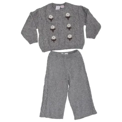 Sæt (Grå) fra Zara Polyamid, Polyester, Uld