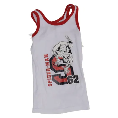 Débardeur (Blanc, Rouge) de Marvel Spiderman Coton
