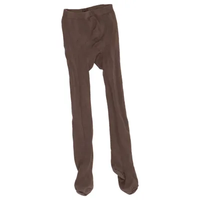 Collants polaires (Marron) Bambou, Élasthane, Polyamide, Laine