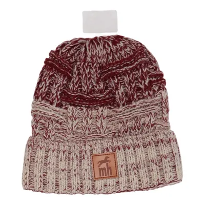 Beanie (Beige, Rood) van Mountain Horse Acryl, Polyester
