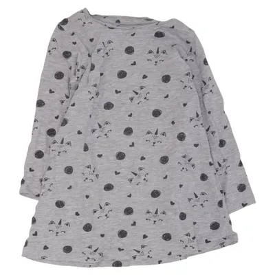 Robe (Gris) de Vertbaudet Coton, Viscose