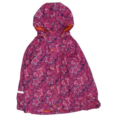 Regnjakke (Pink, Orange, Lilla) fra Caretec Polyester, Polyurethan