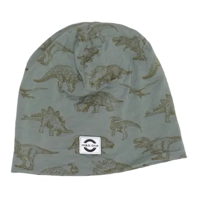 Beanie (Groen, Meerkleurig) van Mikk-line Elastaan, Viscose