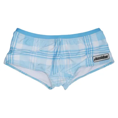 Badbyxor (Blå, Vit) från Aussiebum Elastan, Polyamid